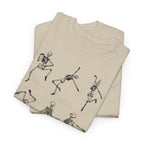 Tanzende Skelette T-Shirt – Lustiges Halloween & Party Design