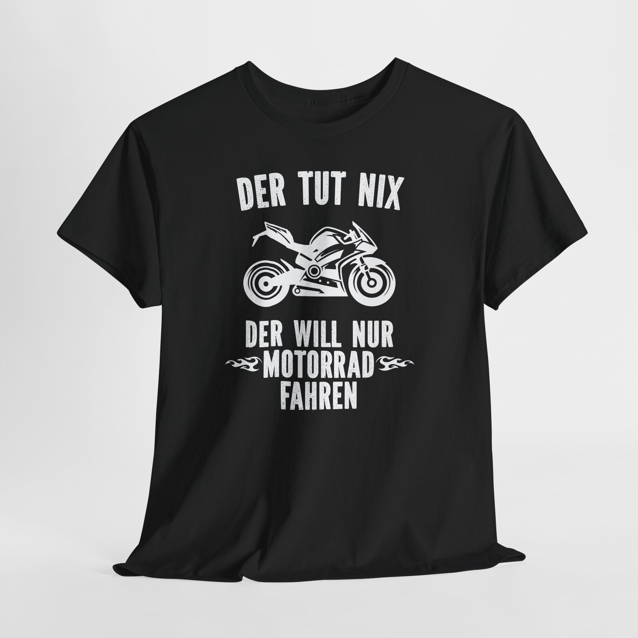 Motorradfahrer Shirt – Der tut nix, der will nur Motorrad fahren | Biker Spruch