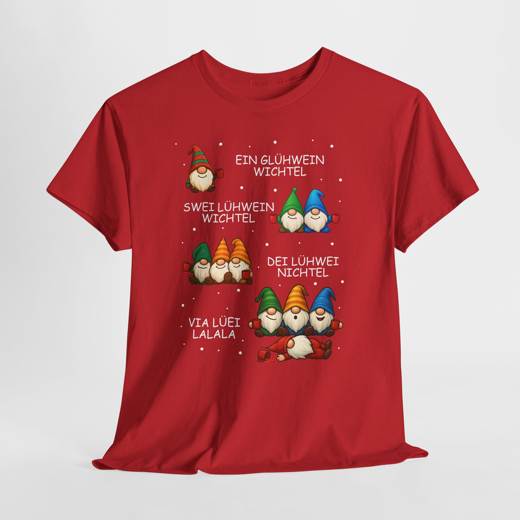 Lustige Glühwein Wichtel – Betrunkene Weihnachtsgnome Shirt