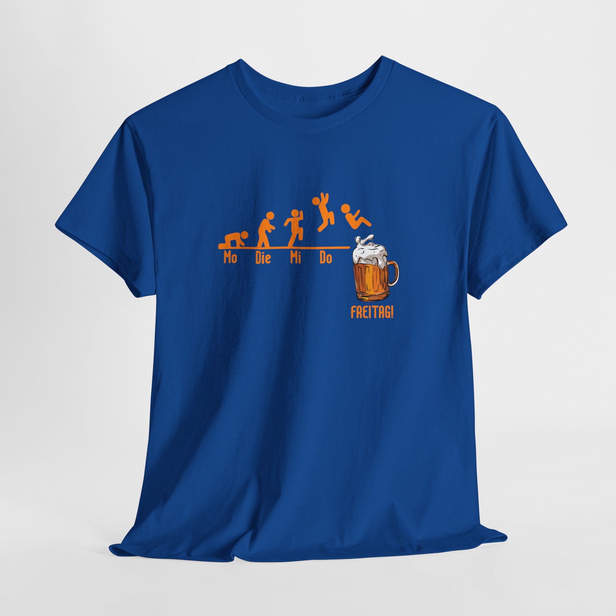 Wochentage Bis endlich Freitag - Lustiges Bier T-Shirt