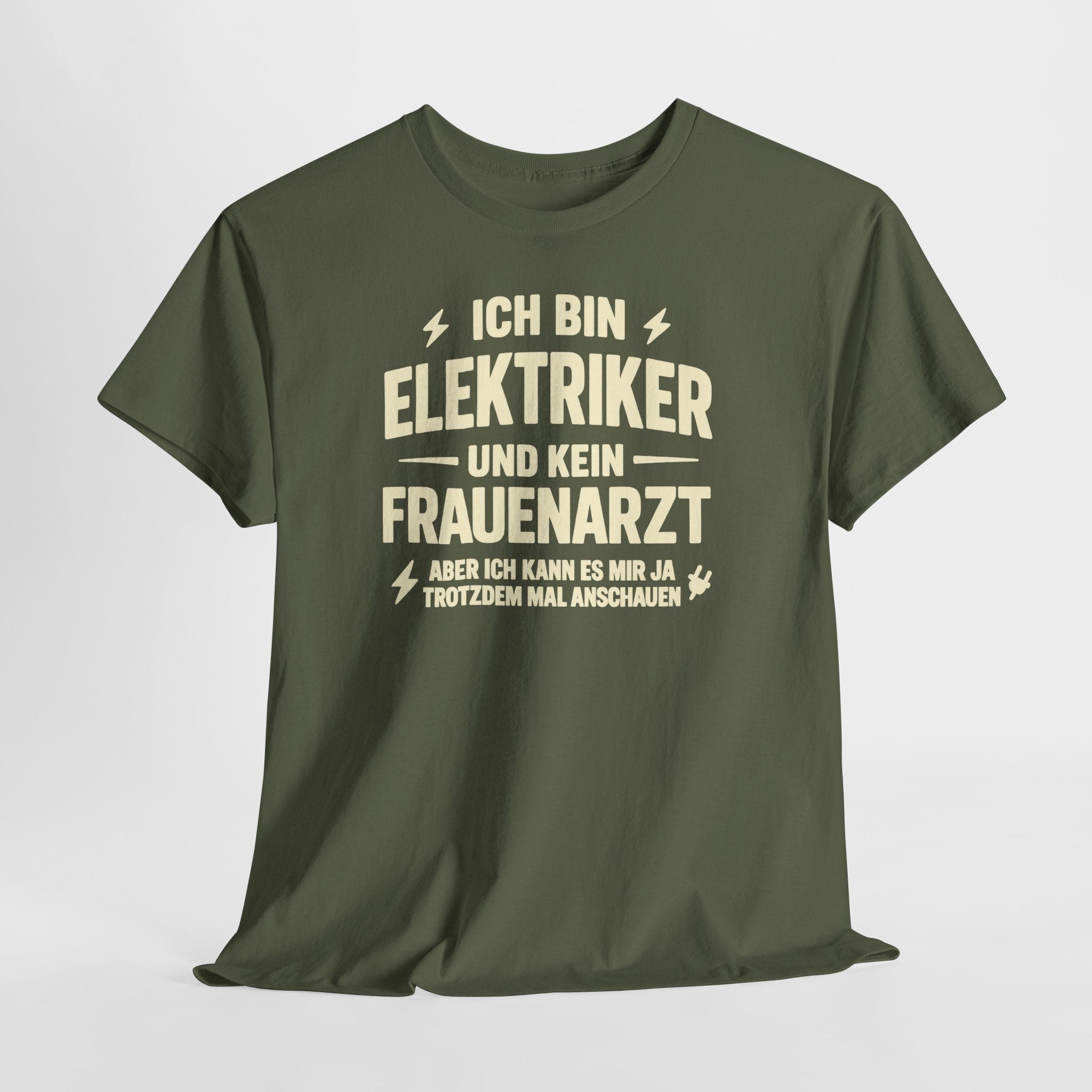 Ich bin Elektriker, kein Frauenarzt – Lustiges Handwerker Shirt