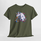 Kotzendes Einhorn Shirt – Lustiges Rainbow Vomit Einhorn – Buntes Fun Shirt