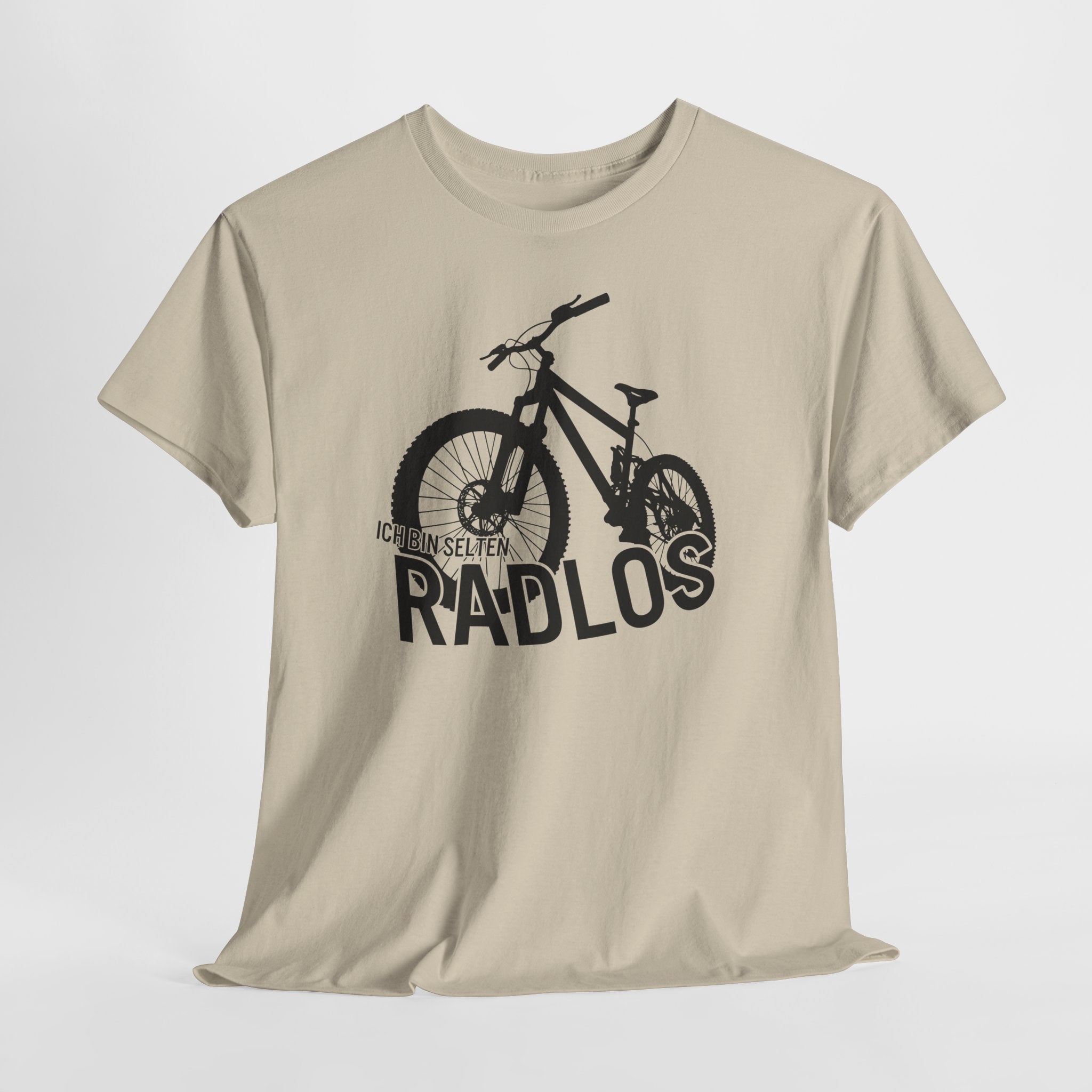 Ich bin selten radlos – Lustiges Fahrrad Shirt