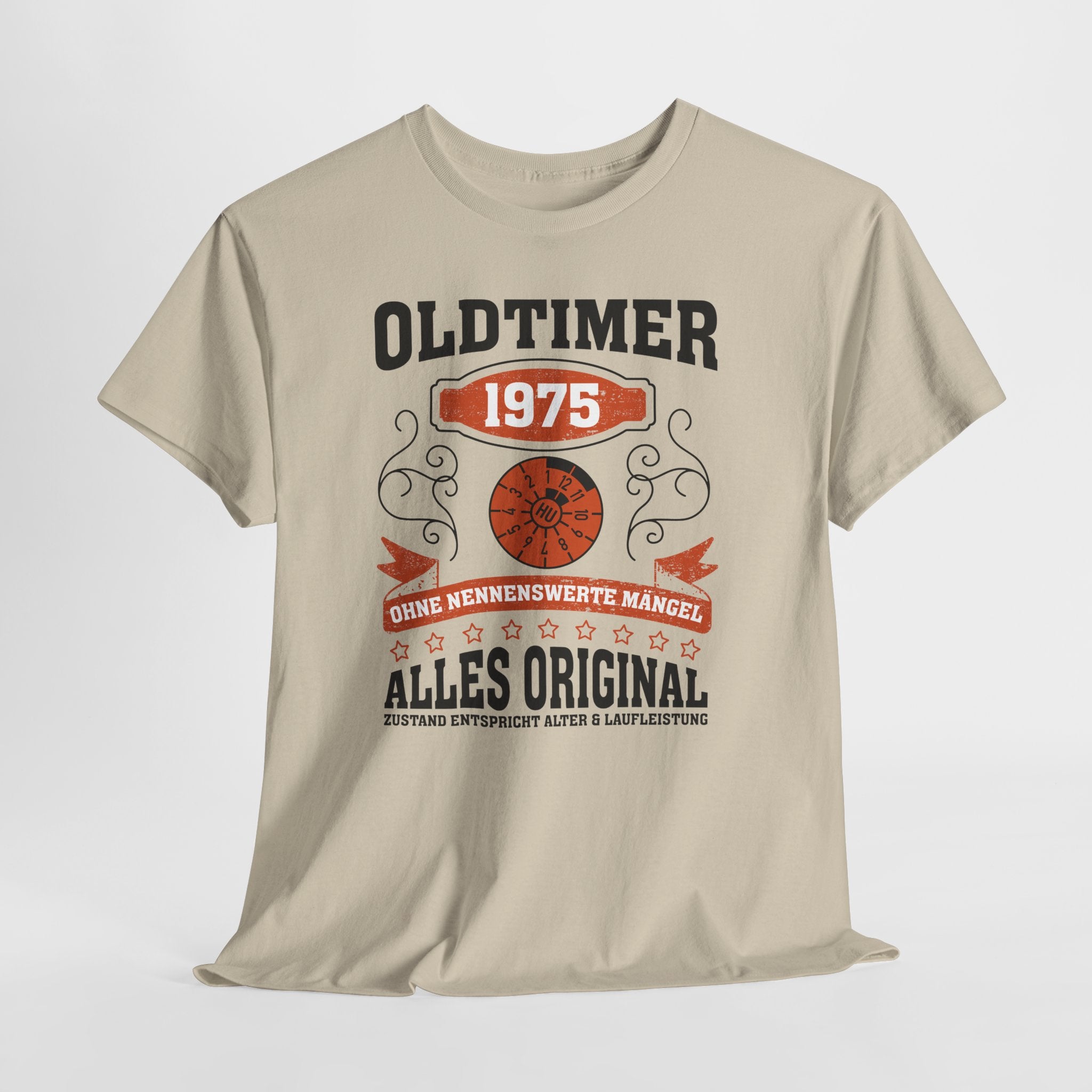 50. Geburtstag Oldtimer 1975 Zustand entspricht Alter und Laufleistung TÜV Lustiges Mechaniker Geschenk T-Shirt