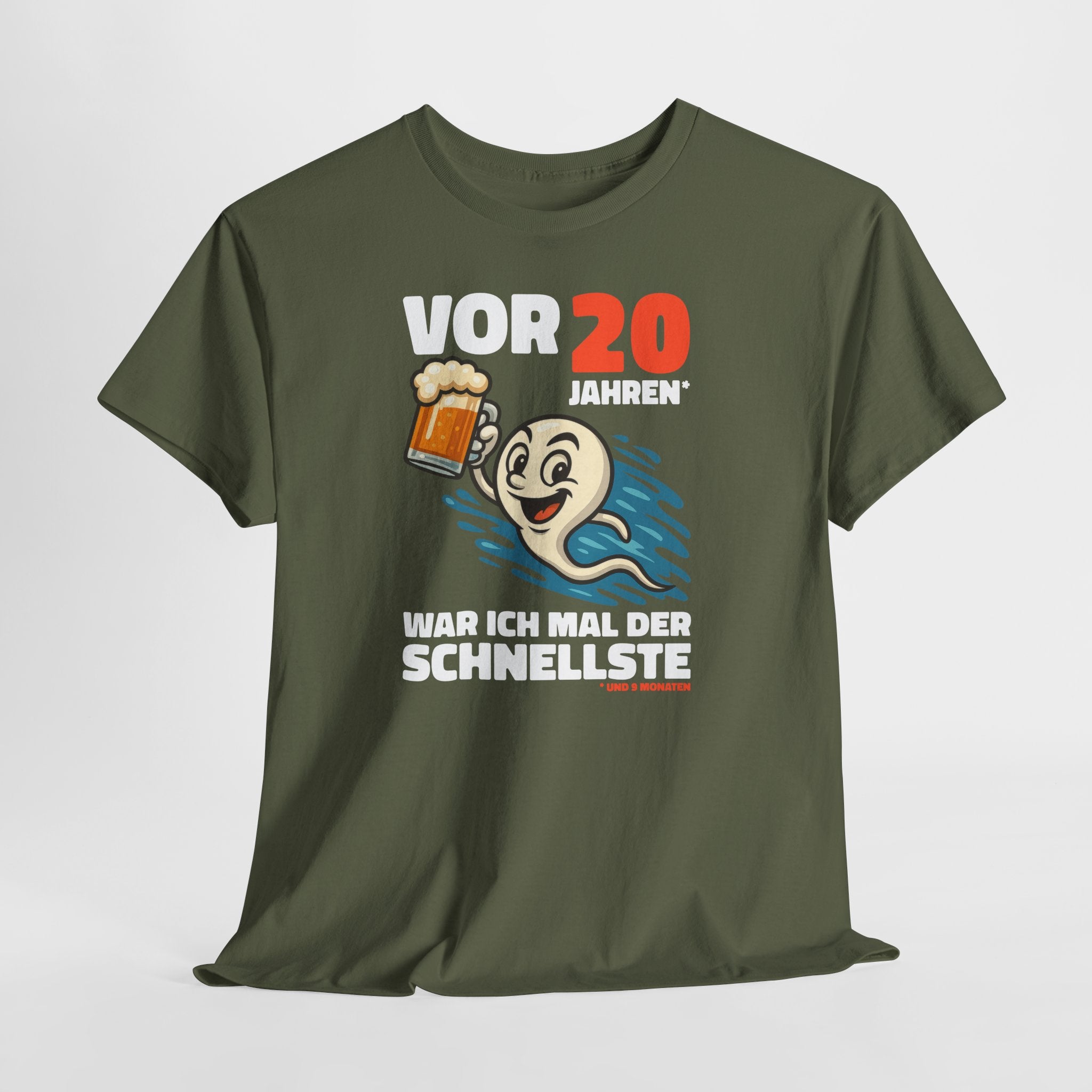 Vor 20 Jahren war ich mal der Schnellste – Lustiges Geburtstagsshirt