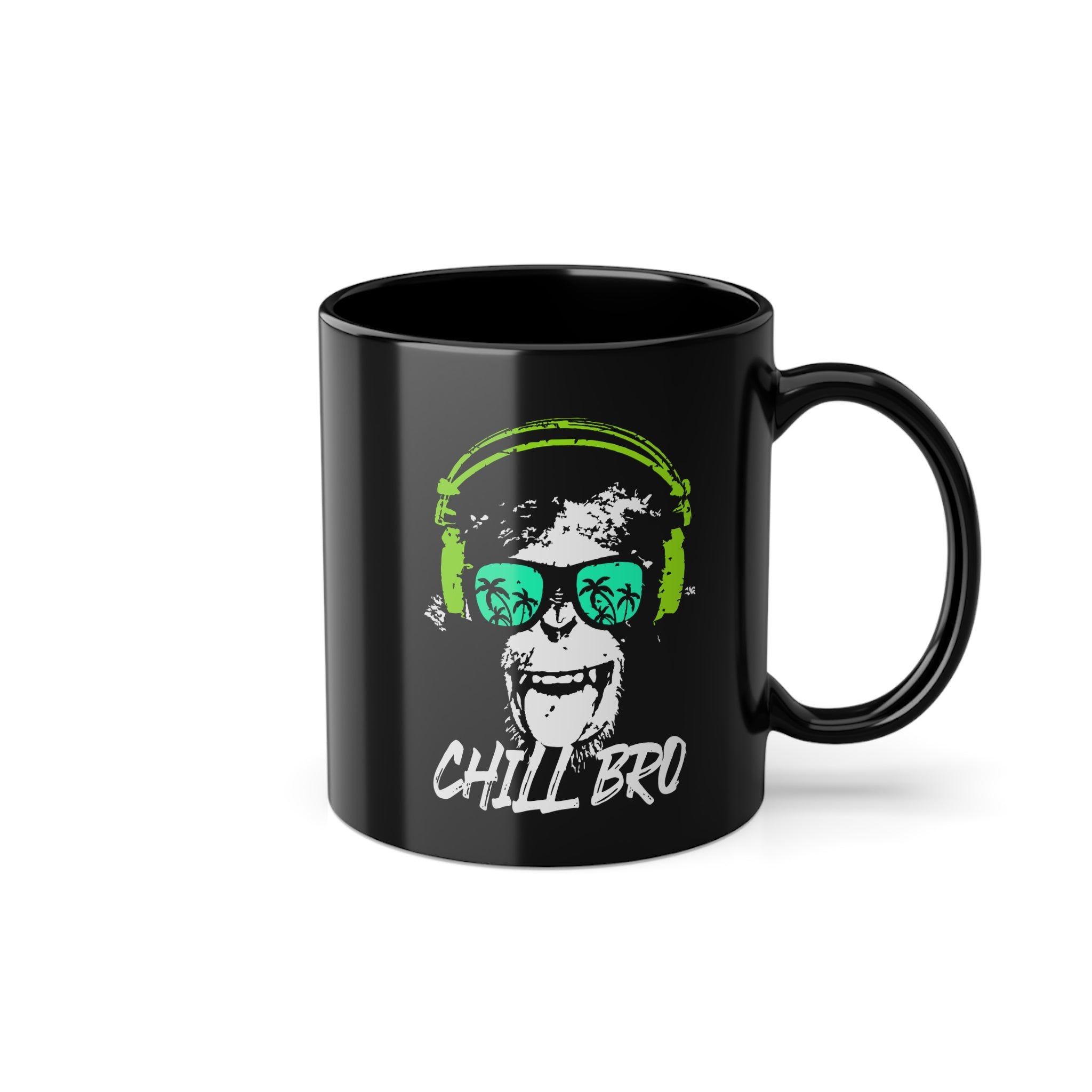 Falle mit Kopfhörern - Chill Bro - Witzige Kaffee Tasse