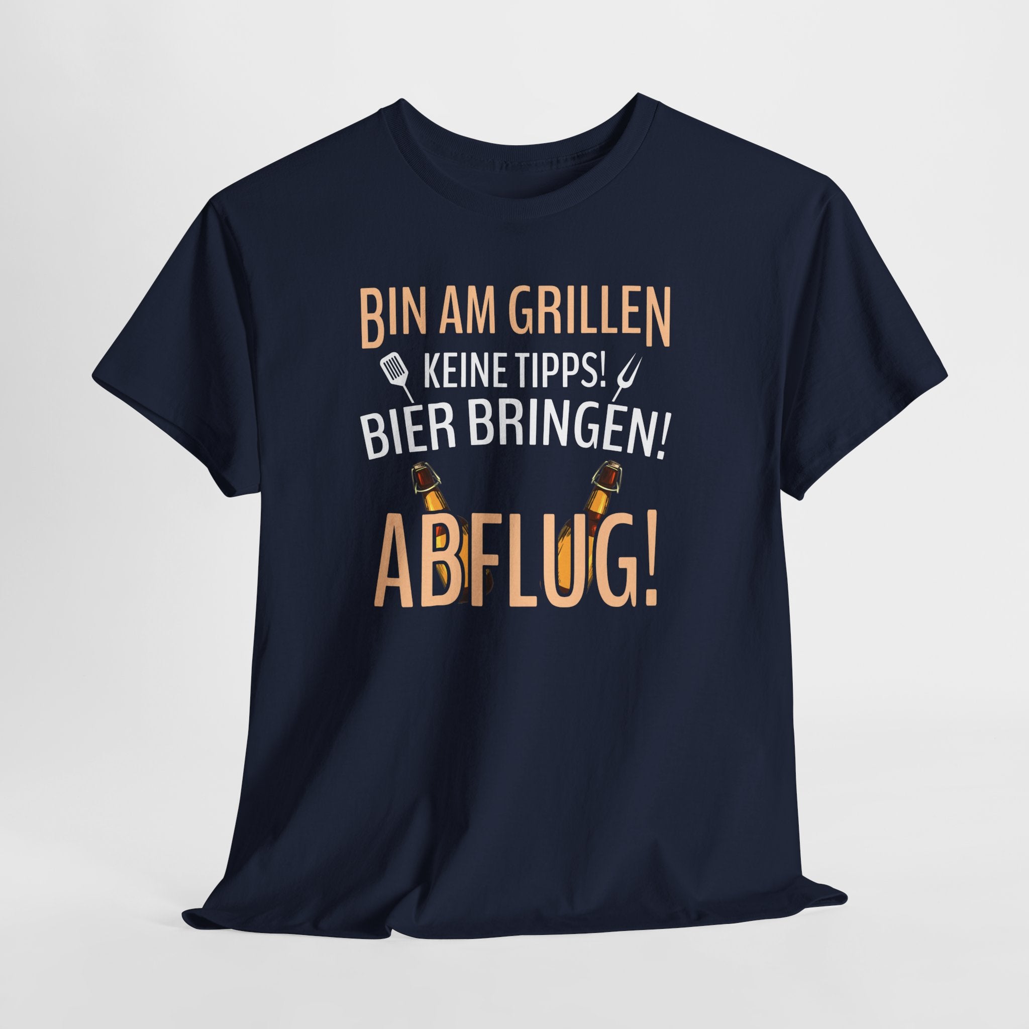 Lustiges Grill Zubehör für Grillfans Bier Grillmeister Grillen Lustiges T-Shirt