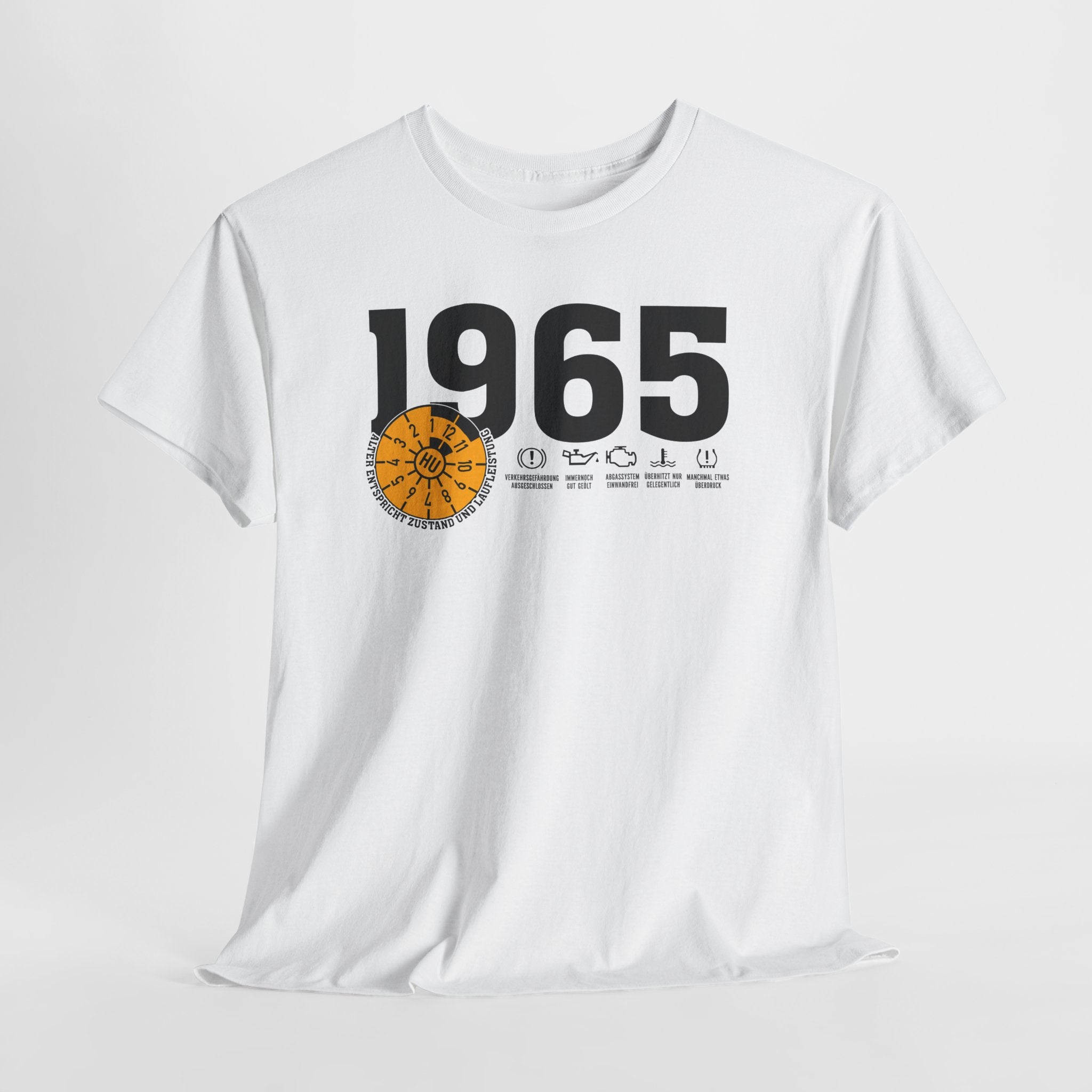 1965 TÜV Plakette – Lustiges Geburtstagsshirt für Jahrgang 1965