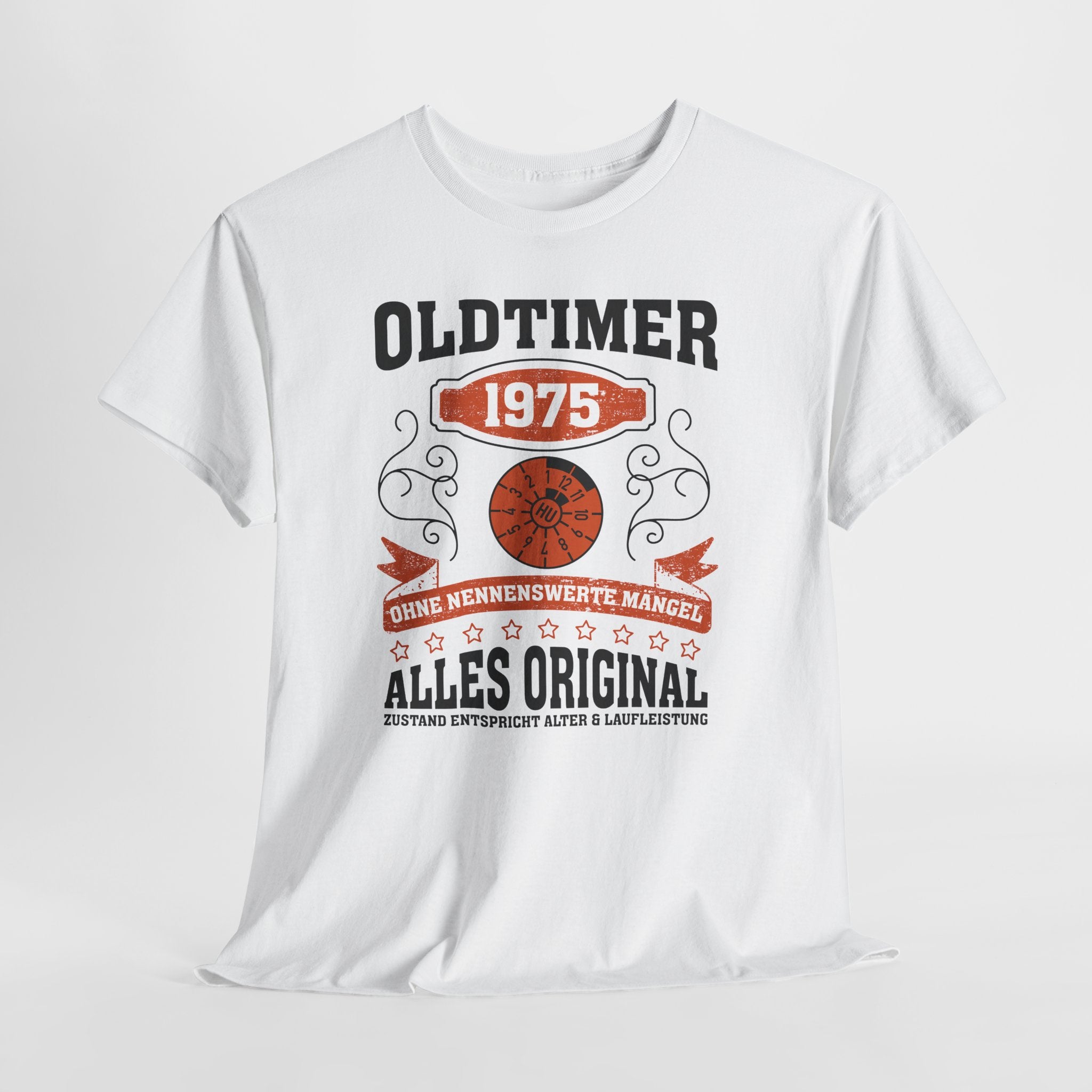 50. Geburtstag Oldtimer 1975 Zustand entspricht Alter und Laufleistung TÜV Lustiges Mechaniker Geschenk T-Shirt