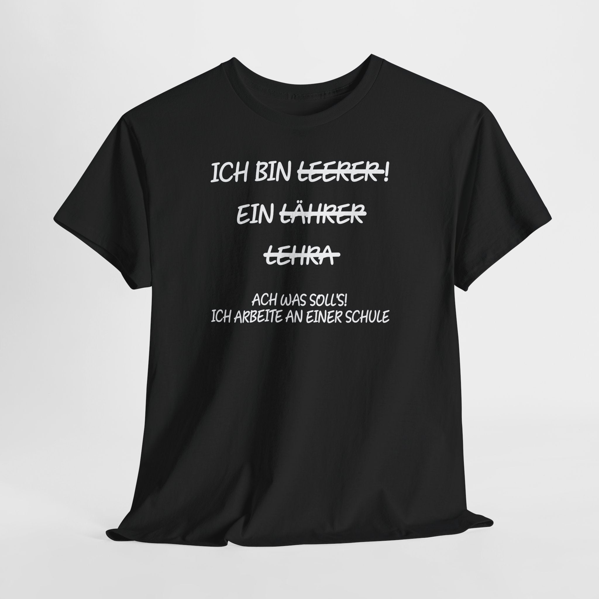 Lehrer Shirt – Lustiges Rechtschreibung Sprüche Shirt – Schulhumor Geschenk für Kollegen