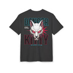 Danger Kitty – Cyber Streetwear Oversized Shirt