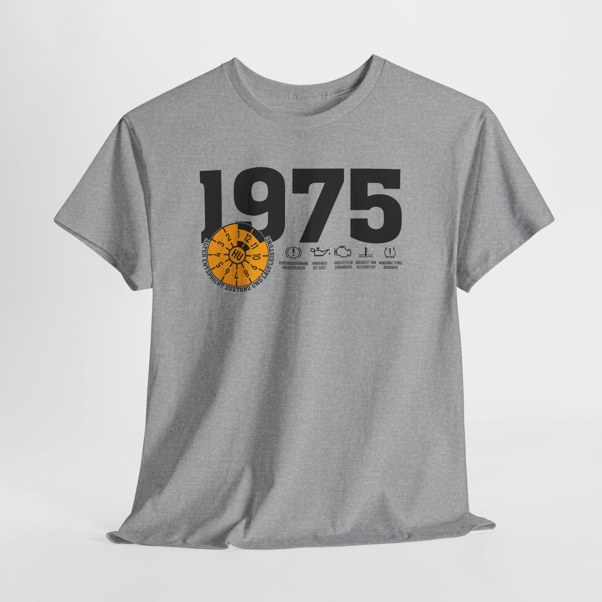 1975 TÜV Plakette – Lustiges Geburtstagsshirt für Jahrgang 1975