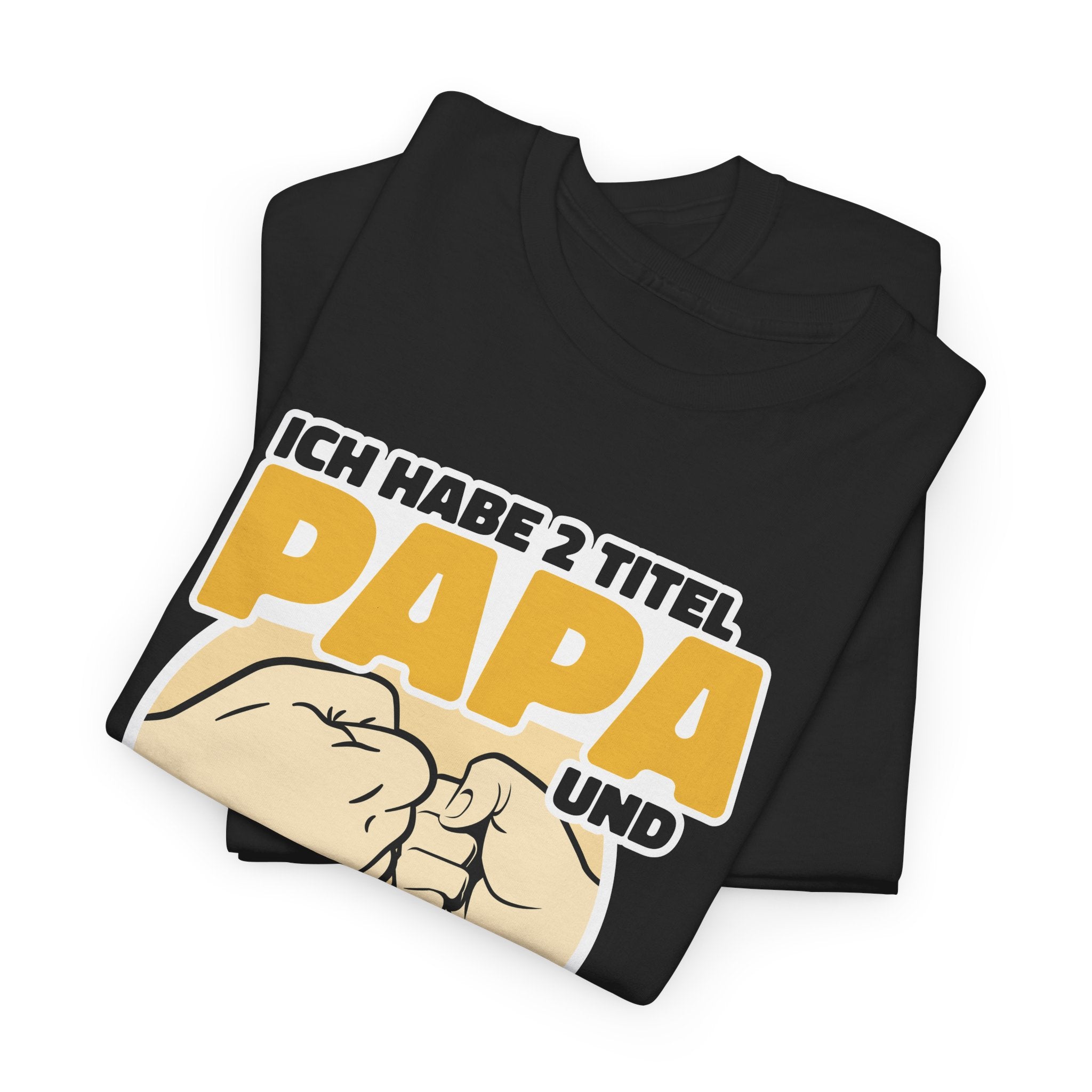 Ich habe 2 Titel: Papa und Opa – Und ich rocke sie beide – Opa T-Shirt