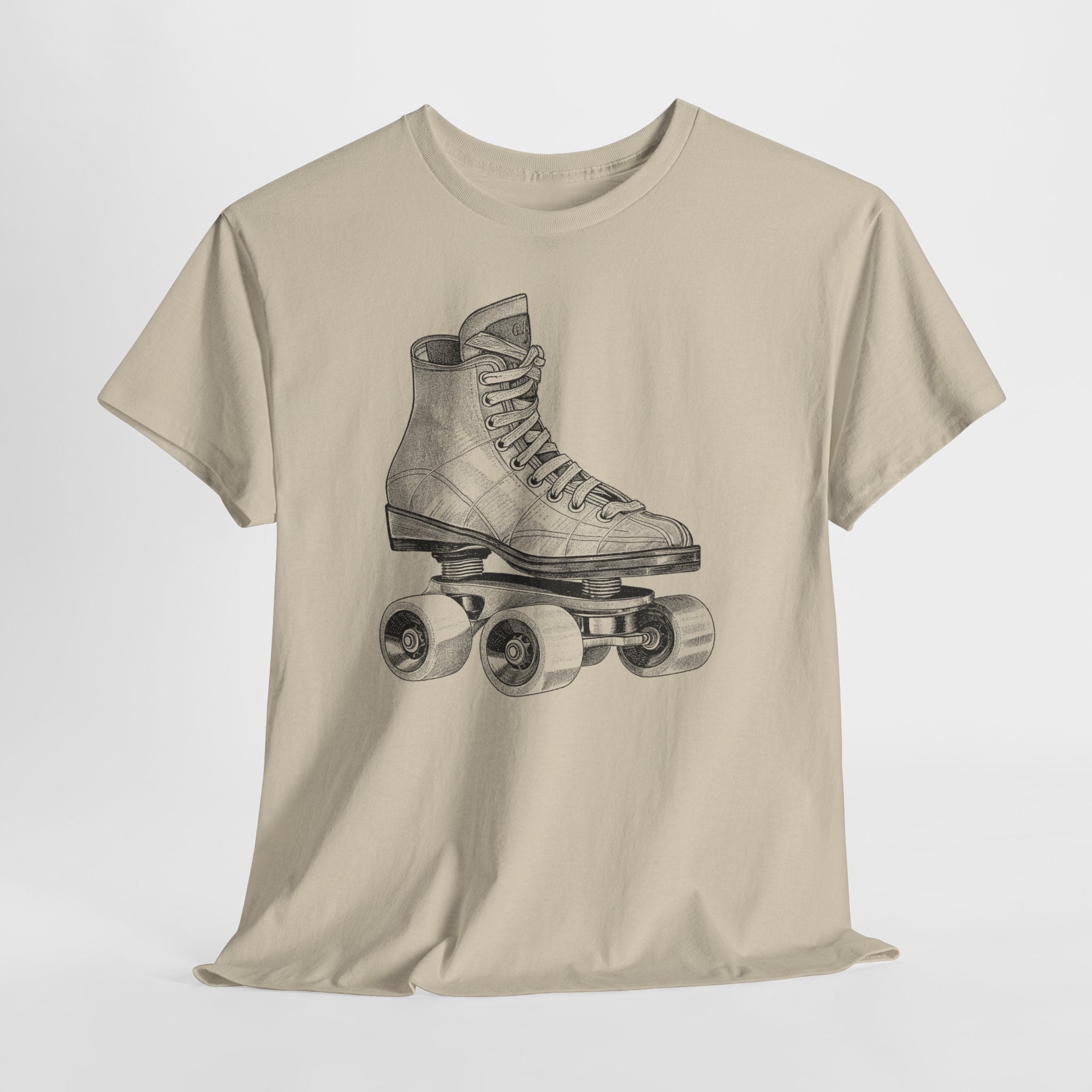 80s Roller Skate T-Shirt – Retro Rollschuh Design im Vintage Style