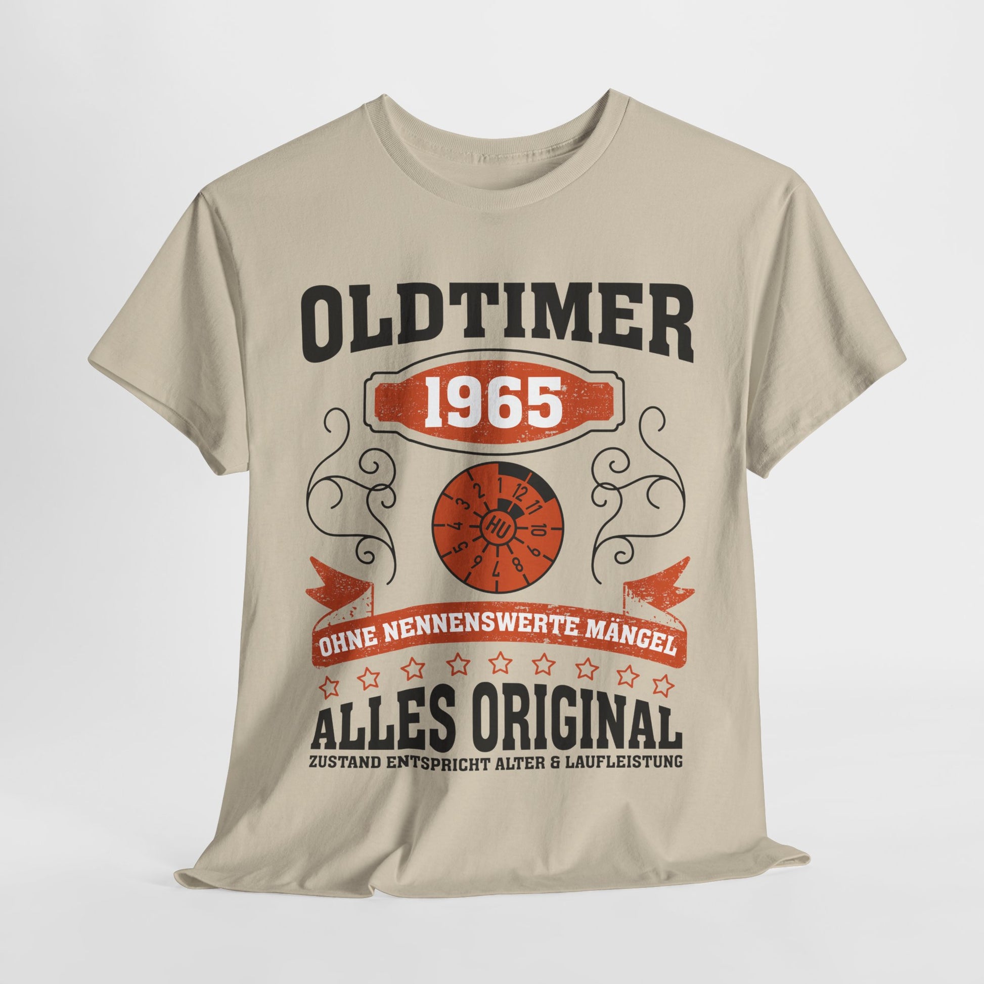 60. Geburtstag Oldtimer 1965 Zustand entspricht Alter und Laufleistung TÜV Lustiges Mechaniker Geschenk T-Shirt