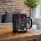 CHILL BRO - Cooler Affe mit Sonnenbrille Geschenkidee Gamer - Geschenk Kaffee Tasse