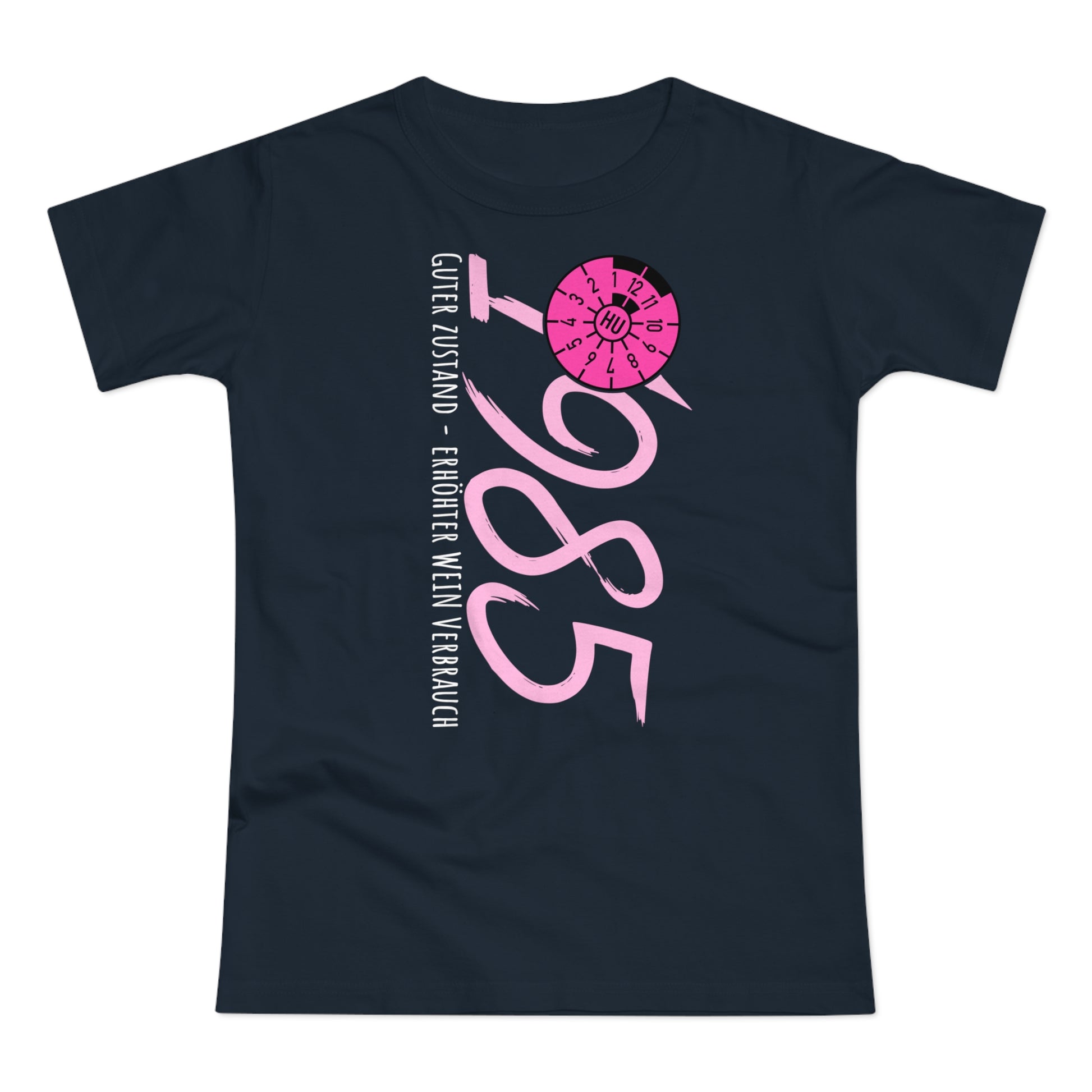 1985 Damen Geburtstagsshirt | Guter Zustand, erhöhter Weinverbrauch | Lustiges Shirt zum 40. Geburtstag | TÜV Plakette Design