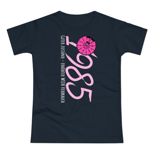 1985 Damen Geburtstagsshirt | Guter Zustand, erhöhter Weinverbrauch | Lustiges Shirt zum 40. Geburtstag | TÜV Plakette Design
