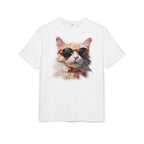 Katze Sonnenbrille - Unisex Oversize T-Shirt