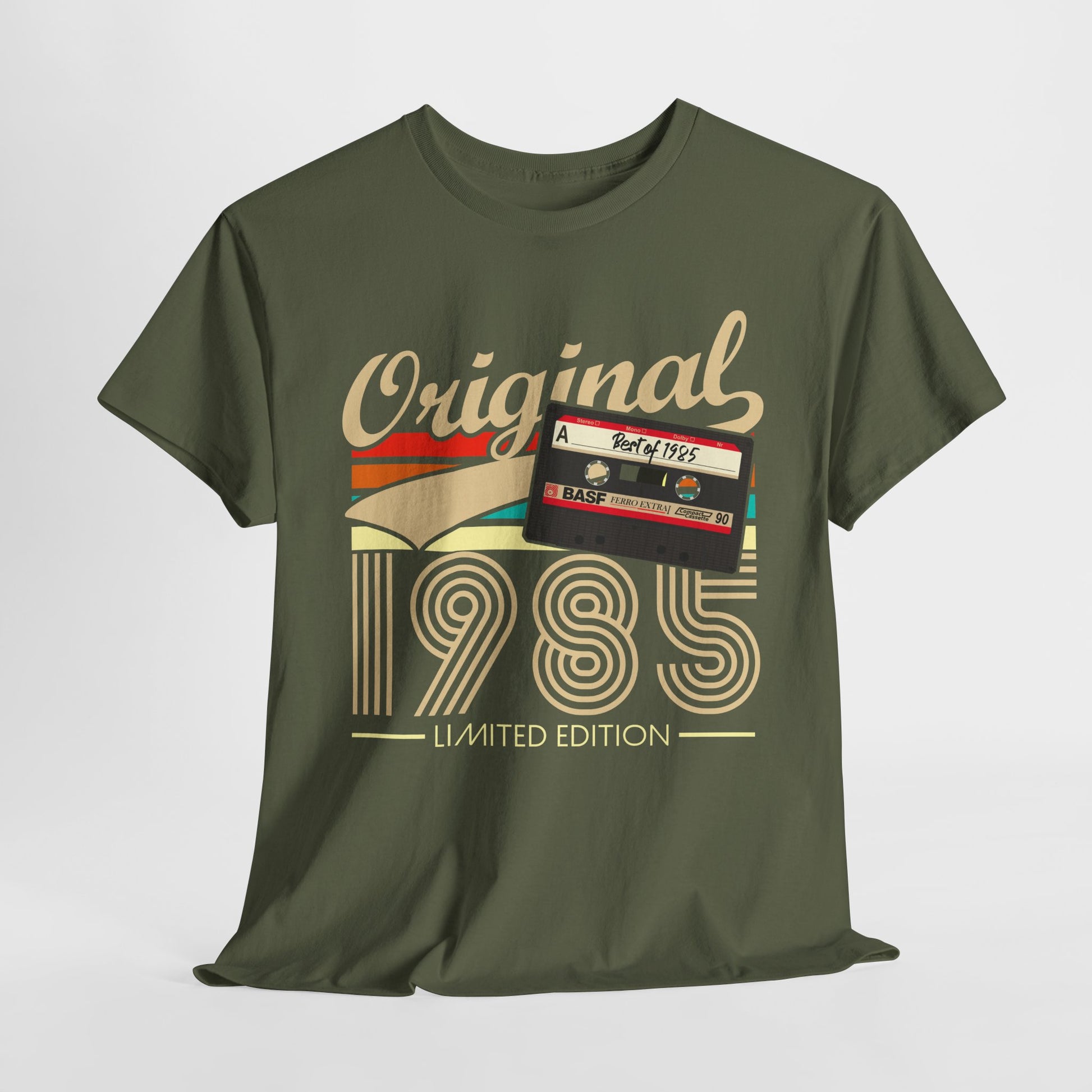 40. Geburtstag Original 1985 Limited Edition Retro Kassette Geschenk T-Shirt