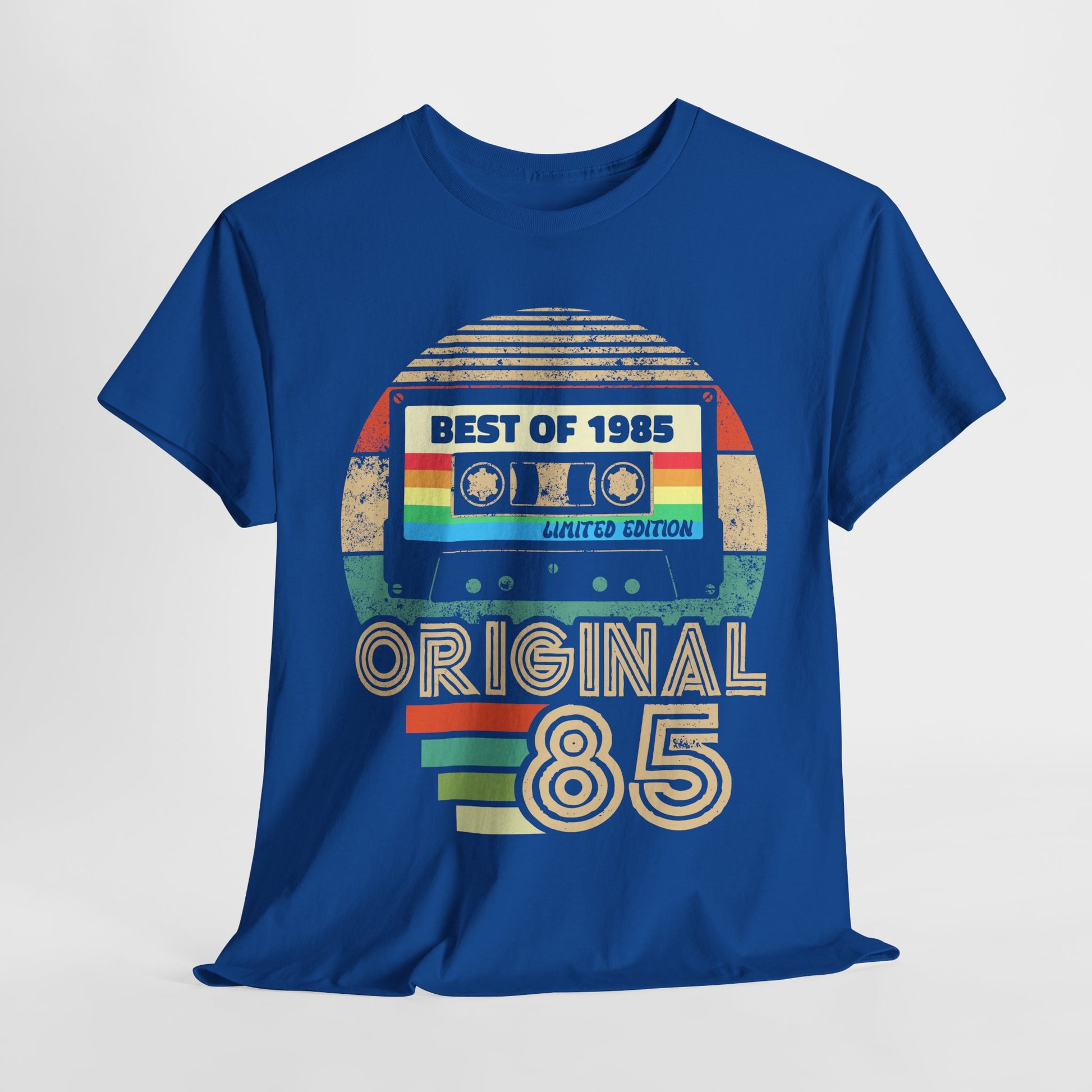 40. Geburtstag Original 1985 Best Of 1985 Retro Musik Kassette Limited Edition Geschenk T-Shirt