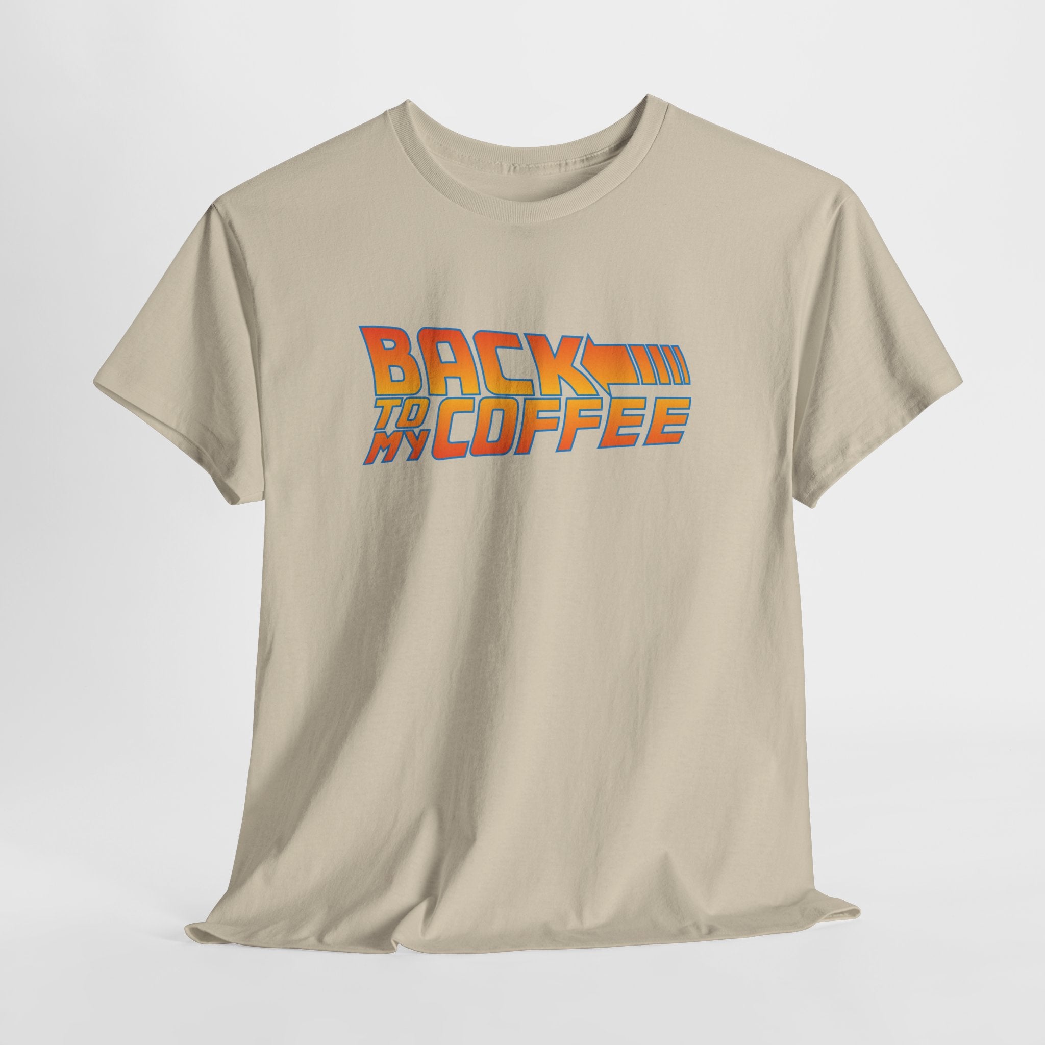 Back to My Coffee T-Shirt – Lustiges Retro Kaffeeliebhaber Design