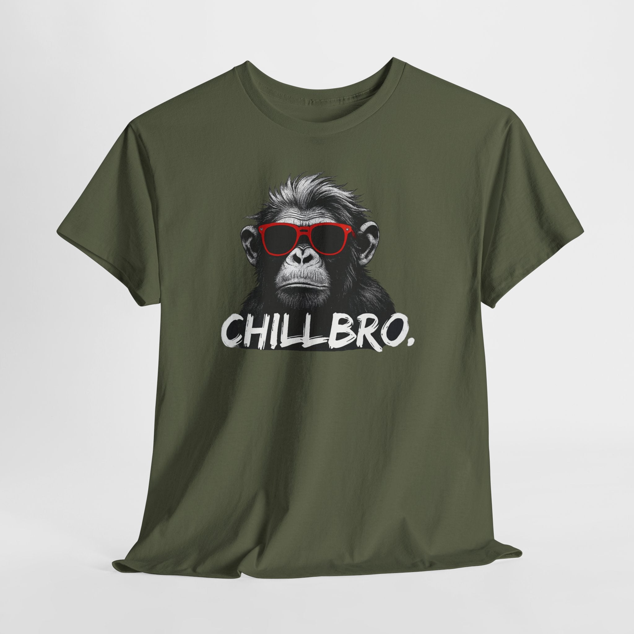 Chill Bro Affe – Lustiges Cool Monkey Shirt
