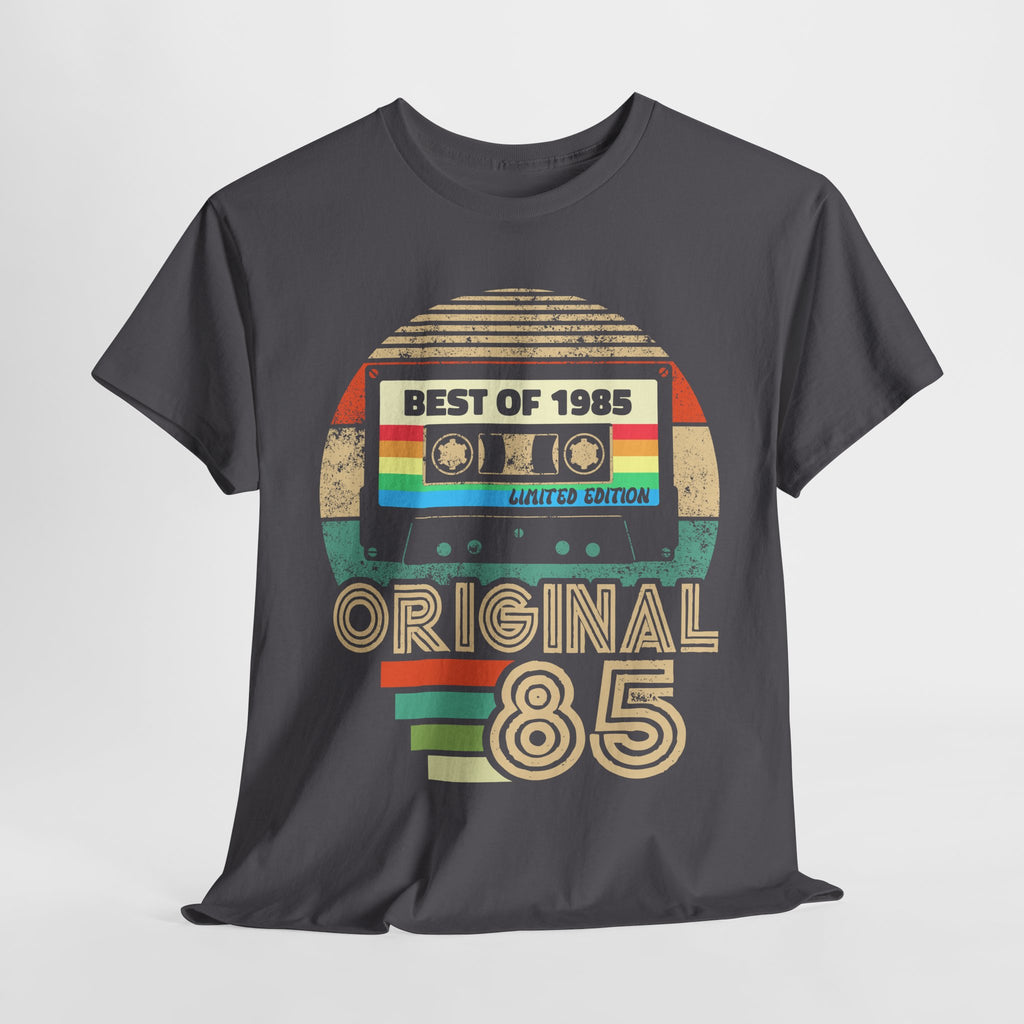 40. Geburtstag Original 1985 Best Of 1985 Retro Musik Kassette Limited Edition Geschenk T-Shirt