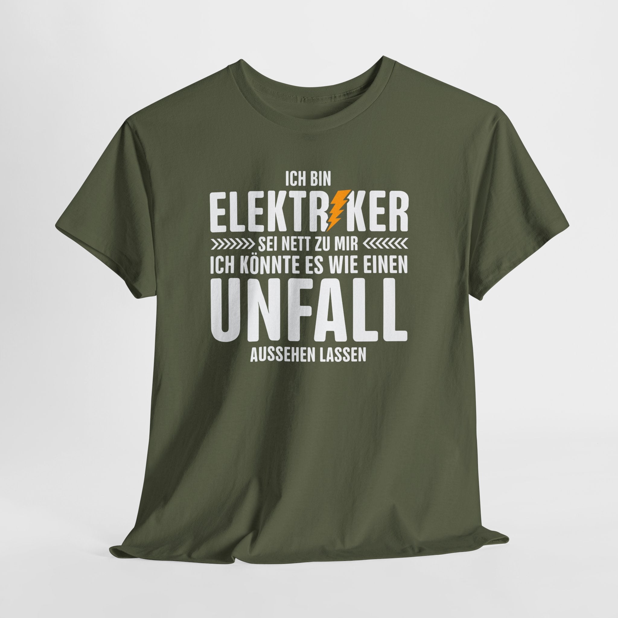 Bin Elektriker - Könnte es wie einen Unfall aussehen lassen - Witziges Geschenk für Elektriker - Unisex T-Shirt