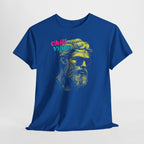 Chill Vibes T-Shirt – Neon Retro Hipster Design im Vintage Style