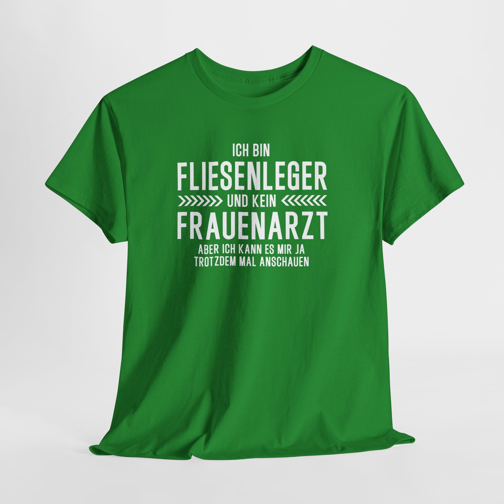 Bin Fliesenleger und kein Frauenarzt - Lustiges Elektriker T-Shirt