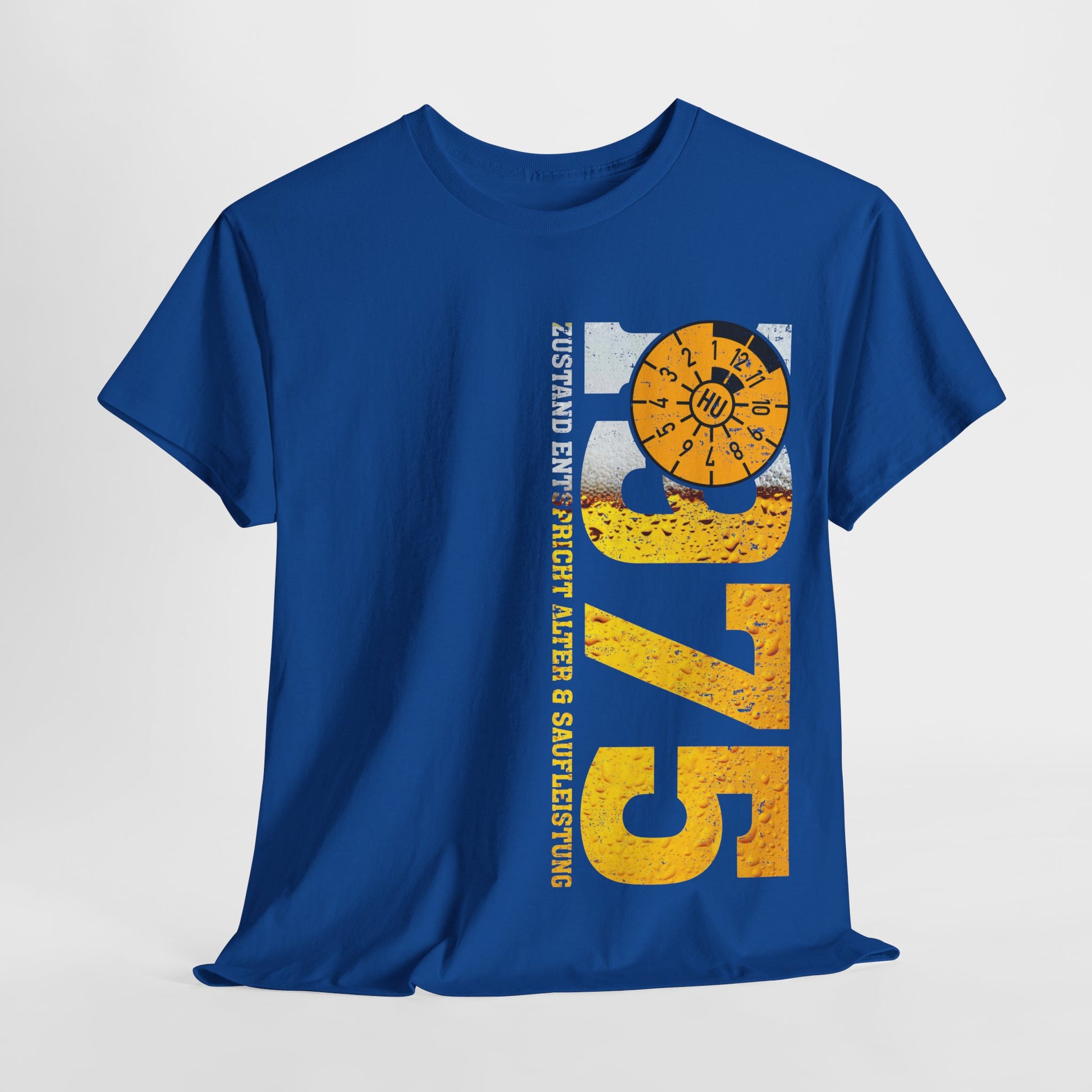 50. Geburtstag Baujahr 1975 Zustand entspricht Alter und Saufleistung TÜV Lustiges Bier Mechaniker Geschenk T-Shirt