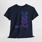 Gamer 2007 Shirt – Level 18 Unlocked – Neon Gaming Geschenk zum 18. Geburtstag – Zocker T-Shirt Retro Cyberpunk