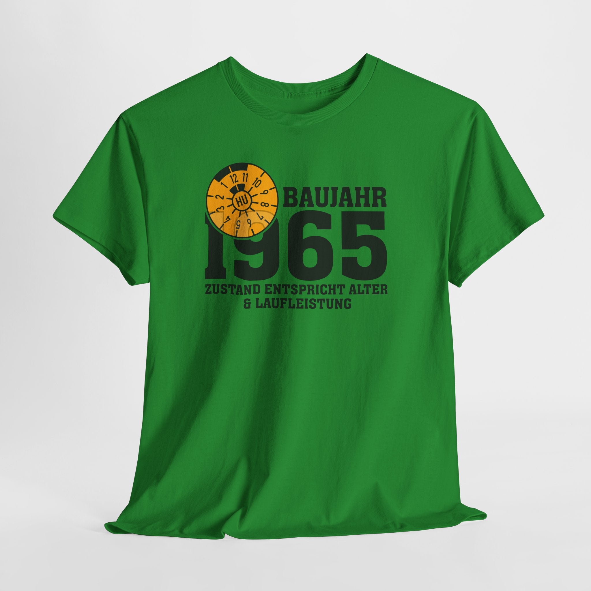 60. Geburtstag TÜV Plakette Baujahr 1965 Zustand entspricht Alter und Laufleistung Lustiges Geschenk T-Shirt