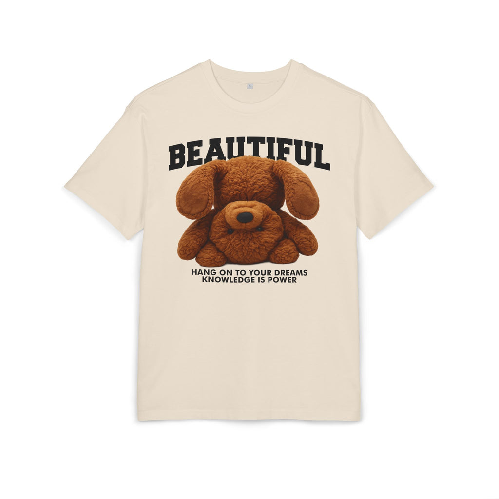 Teddybär Beautiful - Unisex Heavy Oversize T-Shirt