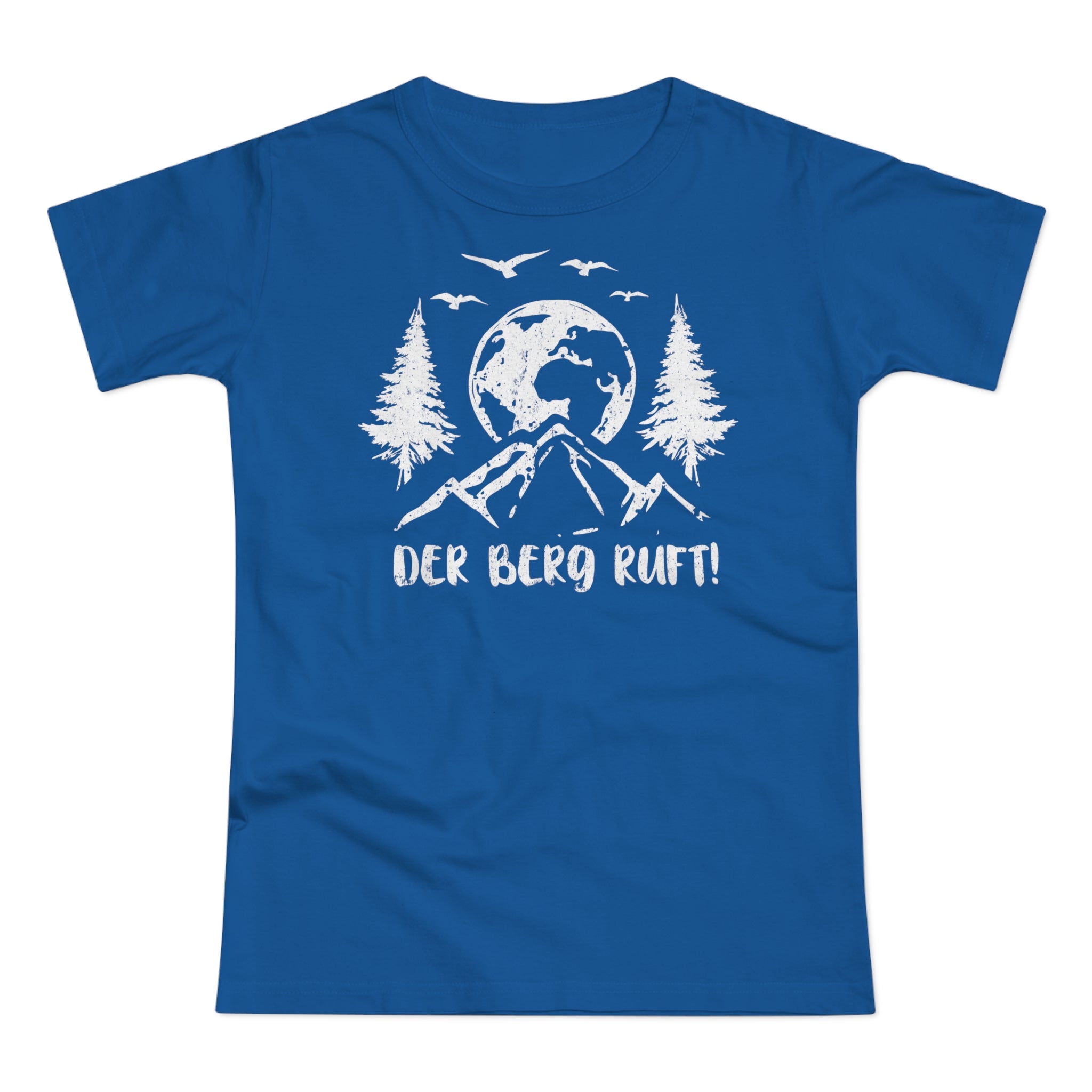 Bergmensch Berge Wandern Natur Shirt Der Berg Ruft Lustiges Geschenk Frauen Premium T-Shirt