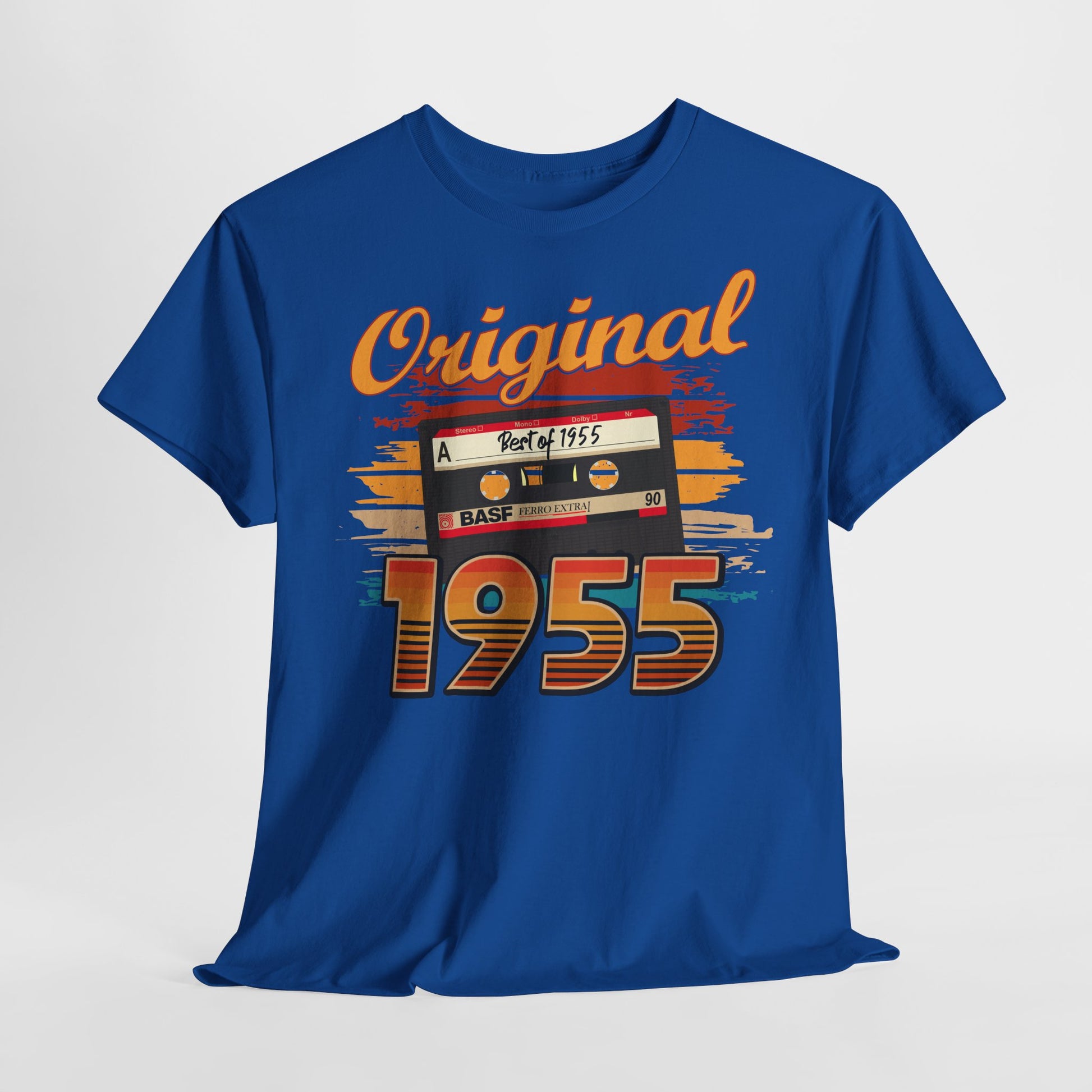 70. Geburtstag Best Of 1955 Original Limited Edition Retro Kassette Geschenk T-Shirt