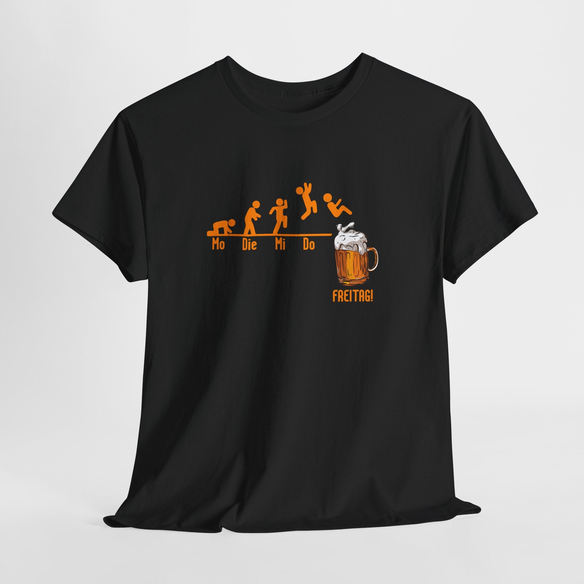 Wochentage Bis endlich Freitag - Lustiges Bier T-Shirt
