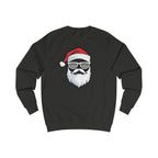 Cooler Weihnachtsmann – Stylischer Santa mit Bart & Brille - Unisex Sweatshirt