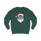 Cooler Weihnachtsmann – Stylischer Santa mit Bart & Brille - Unisex Sweatshirt