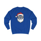 Cooler Weihnachtsmann – Stylischer Santa mit Bart & Brille - Unisex Sweatshirt