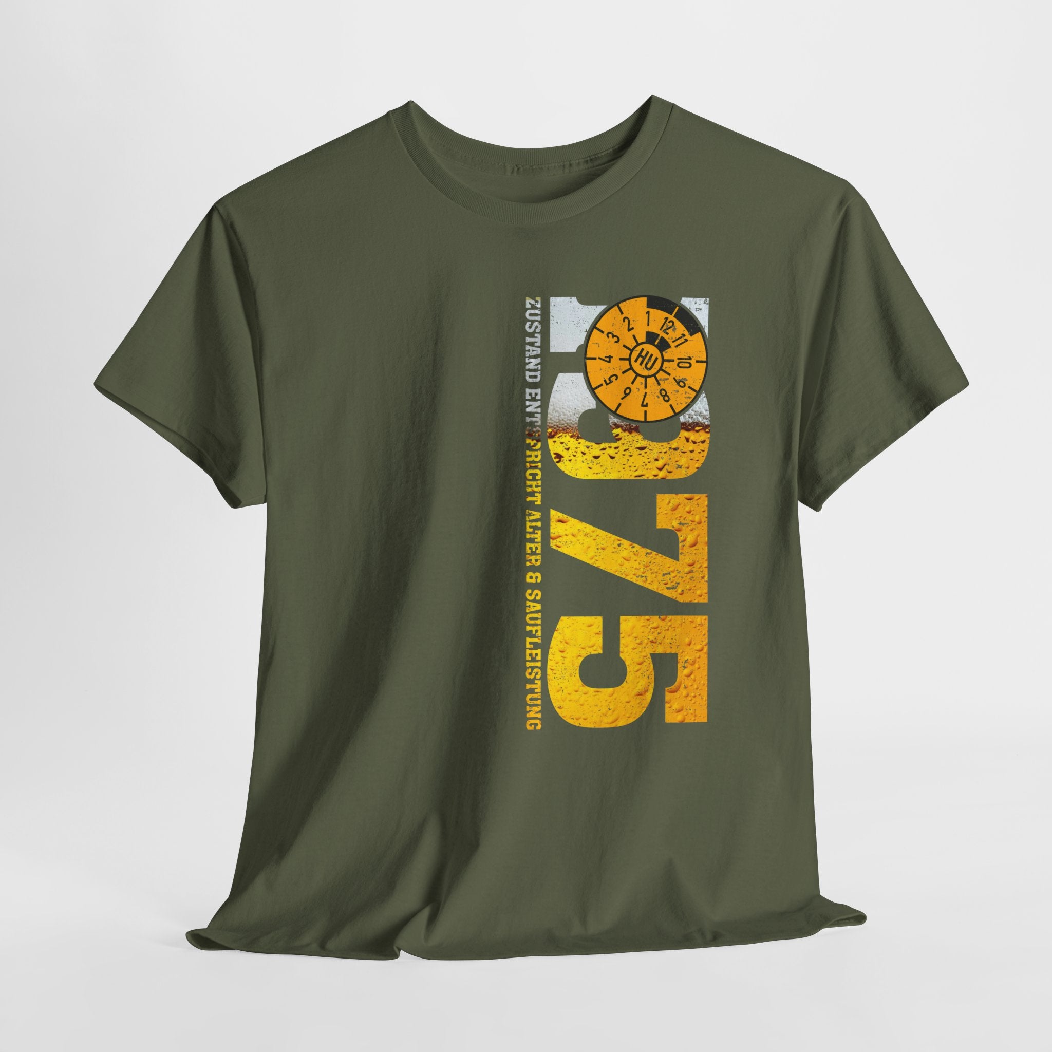 50. Geburtstag Baujahr 1975 Zustand entspricht Alter und Saufleistung TÜV Lustiges Bier Mechaniker Geschenk T-Shirt