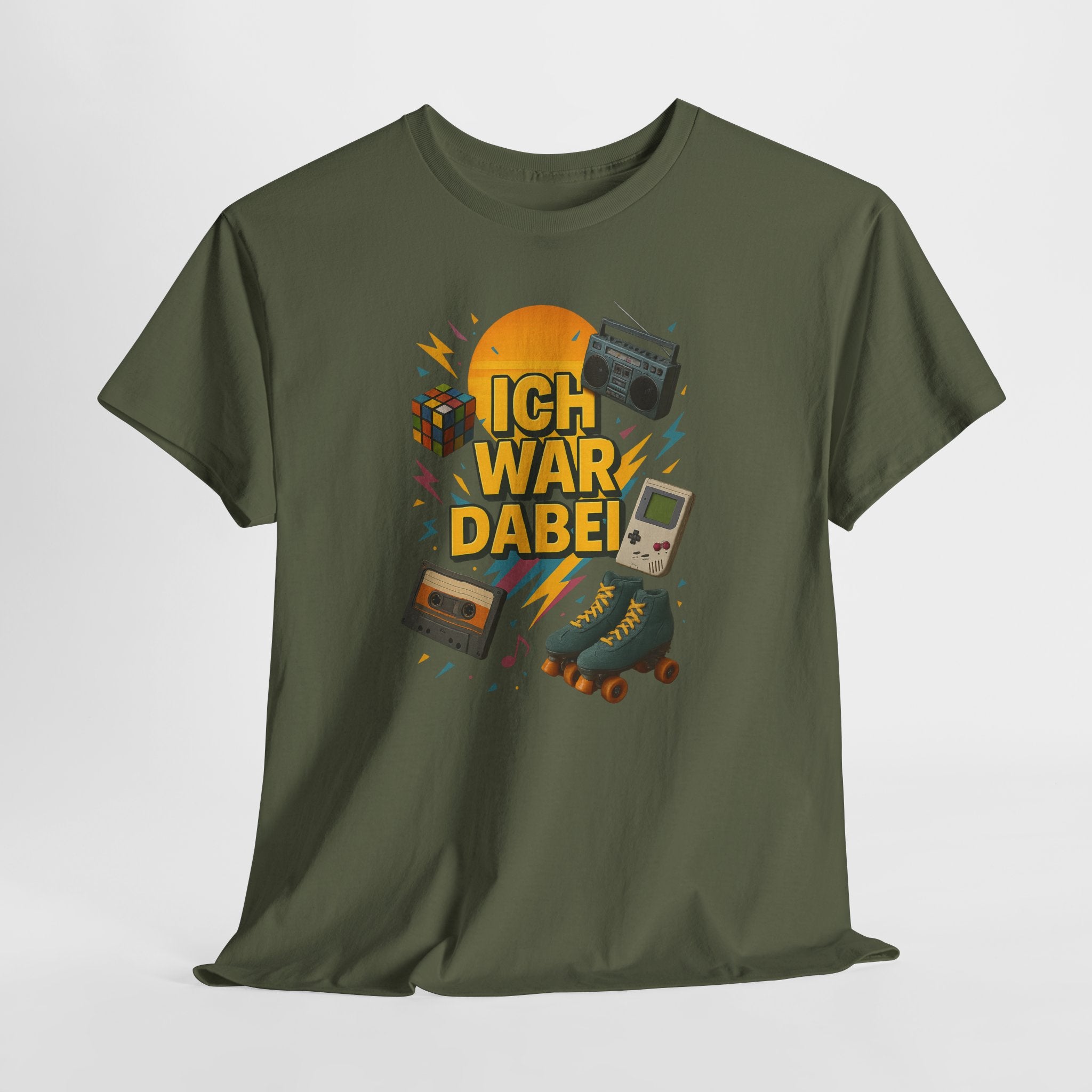 Ich war dabei – Retro 80er & 90er Nostalgie Shirt