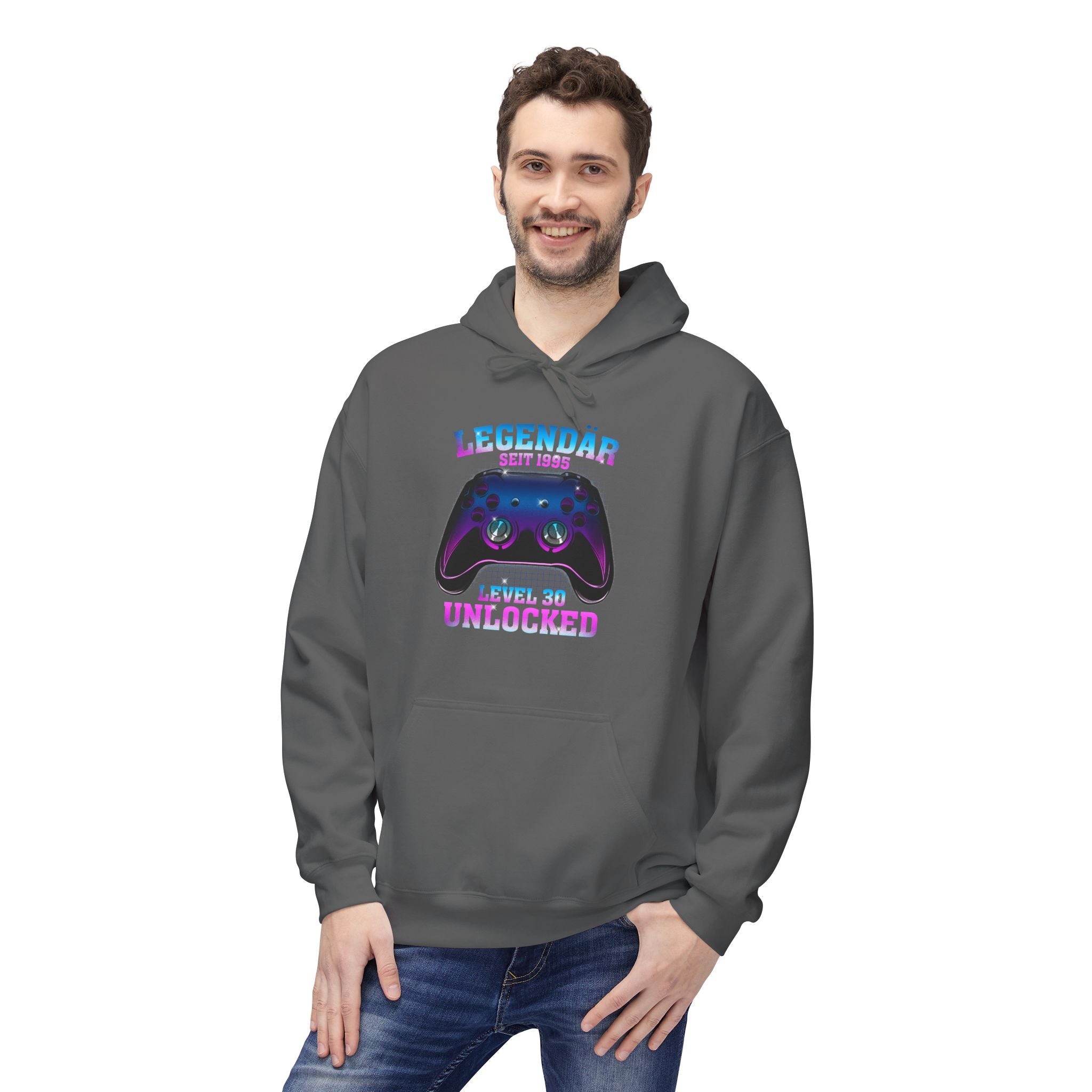 30 Geburtstag - LEVEL 30 Unlocked - Gamer Geschenk Hoodie