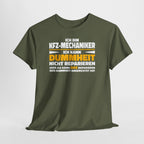 KFZ-Mechaniker Shirt – Ich kann Dummheit nicht reparieren, aber die Folgen