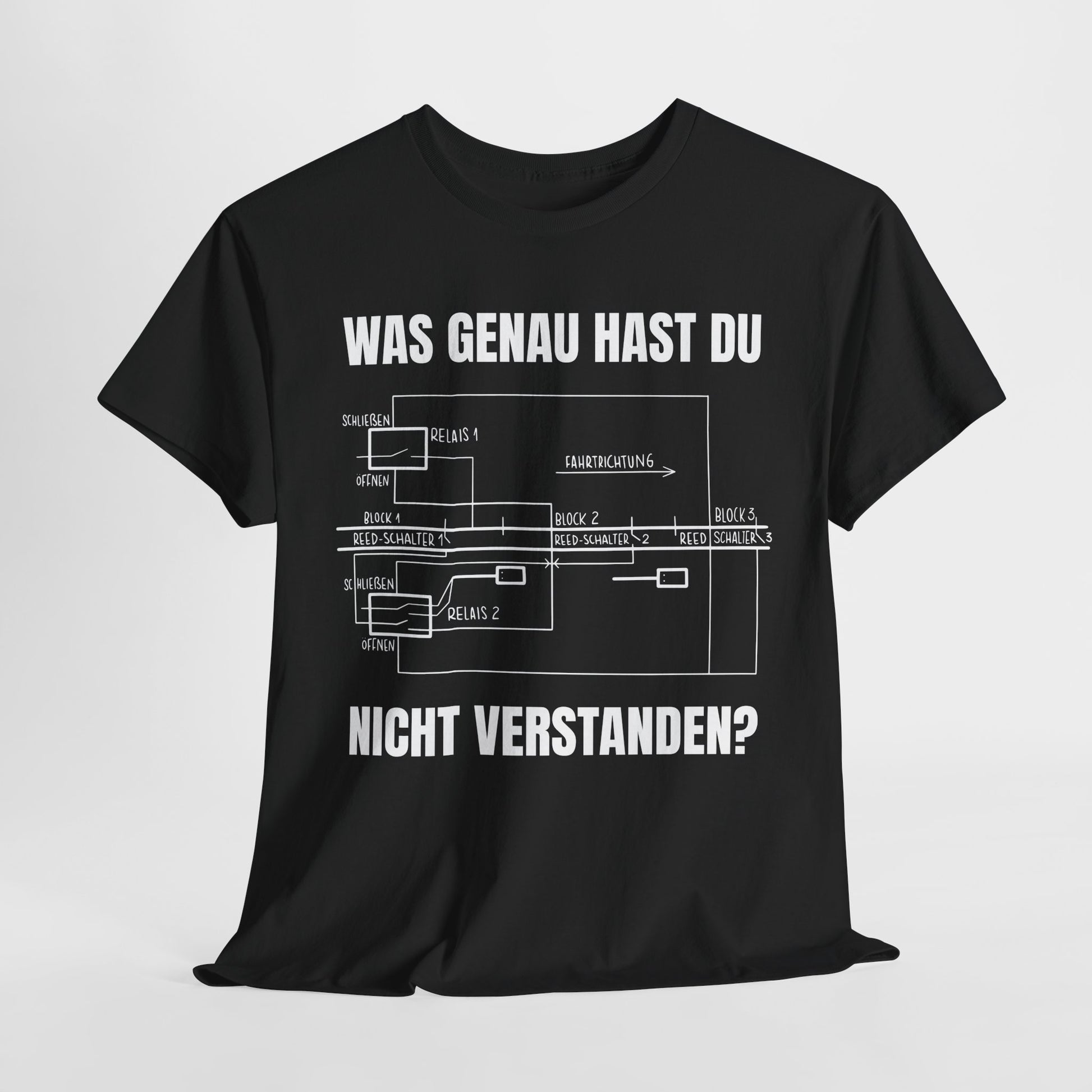 Elektriker Shirt Schaltplan - Was hast Du nicht verstanden Lustiges T-Shirt