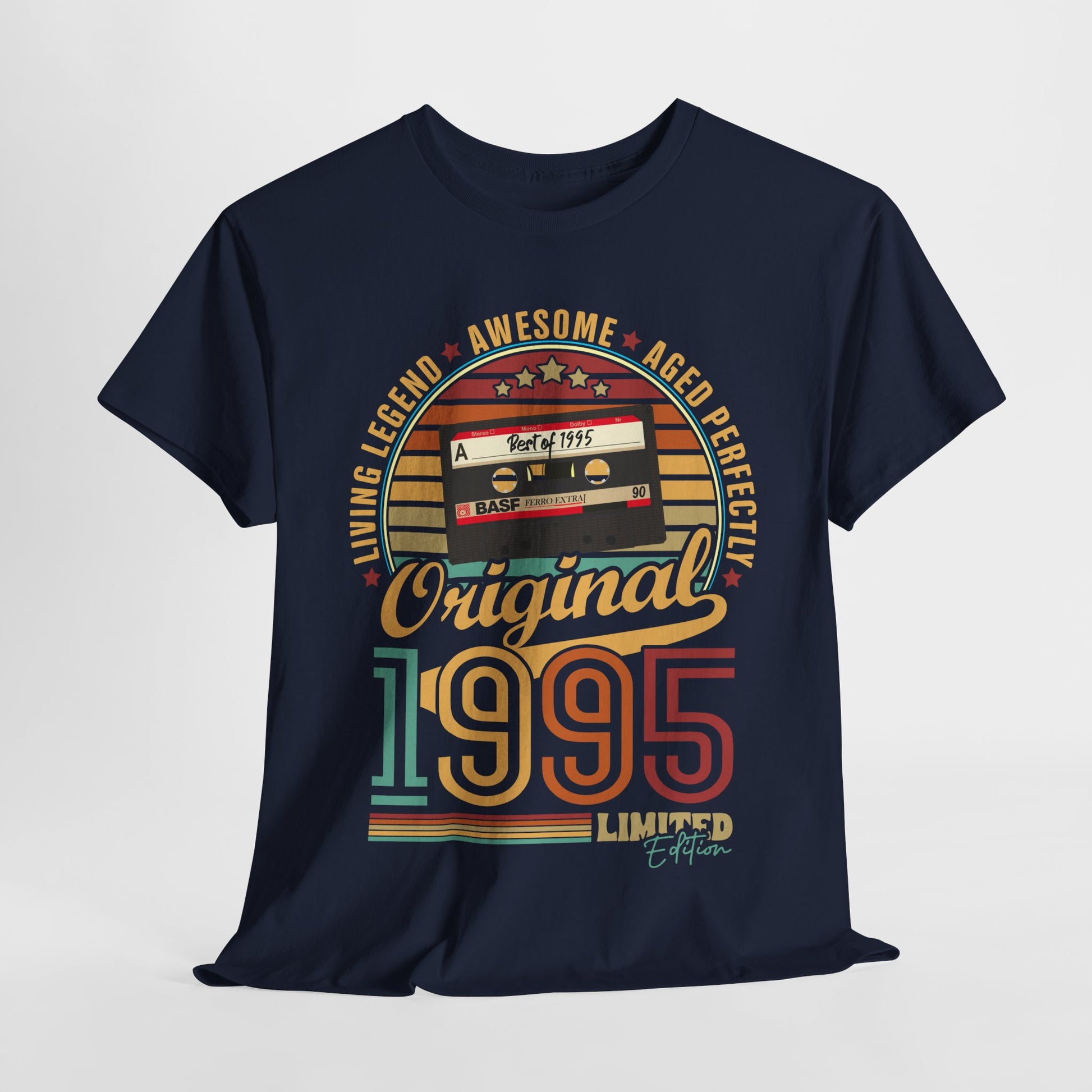 30. Geburtstag Geboren 1995 Retro Kassette Limited Edition Geschenk T-Shirt