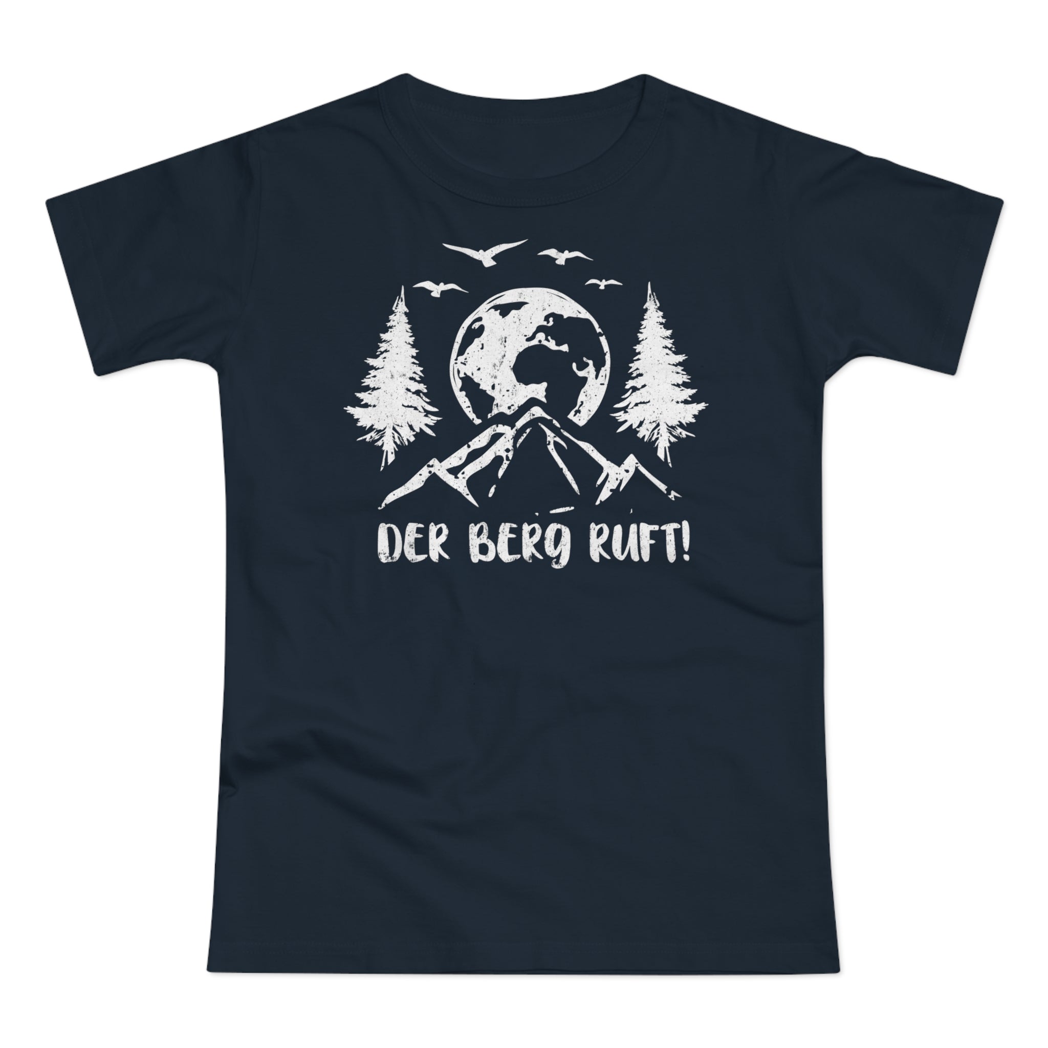 Bergmensch Berge Wandern Natur Shirt Der Berg Ruft Lustiges Geschenk Frauen Premium T-Shirt