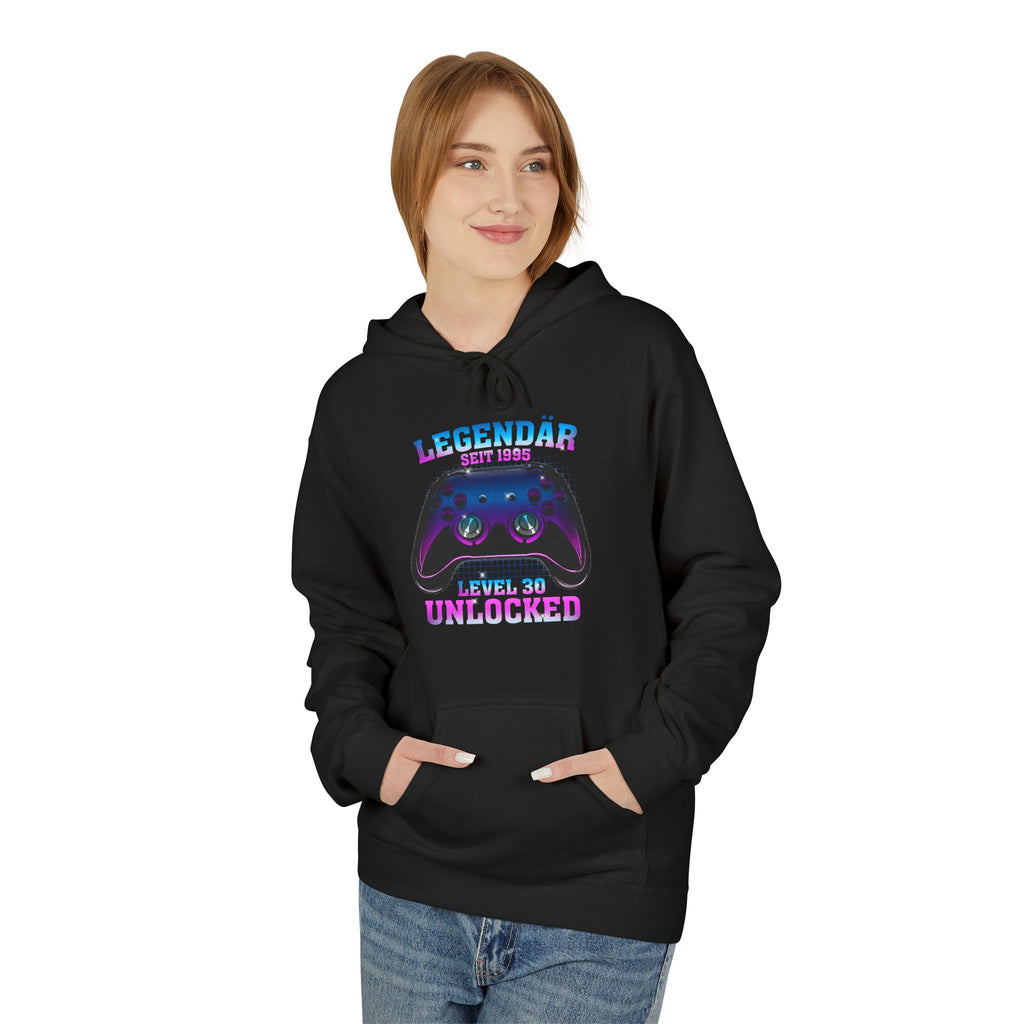 30 Geburtstag - LEVEL 30 Unlocked - Gamer Geschenk Hoodie