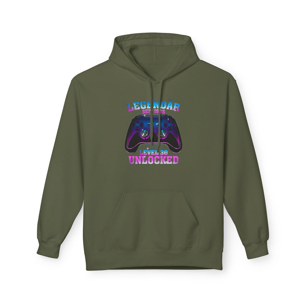 30 Geburtstag - LEVEL 30 Unlocked - Gamer Geschenk Hoodie